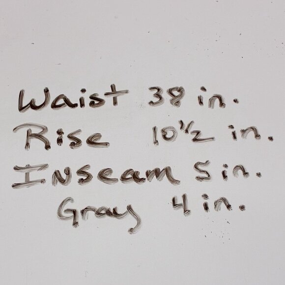 Lot of three pairs of shorts Old Navy Womens 16 Black Gray Blue Pockets Cotton - Picture 8 of 9